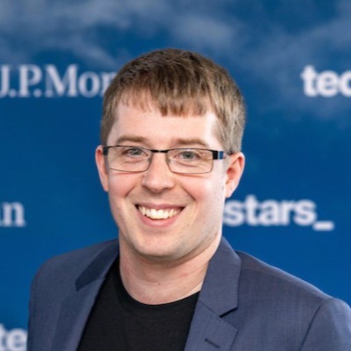 Portrait of Brian Giggle, co-founder and CTO of Qapaciti
